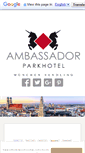 Mobile Screenshot of ambassador-parkhotel.de